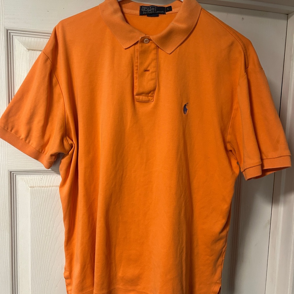 Ralph Lauren Men's Polo in Vibrant Orange